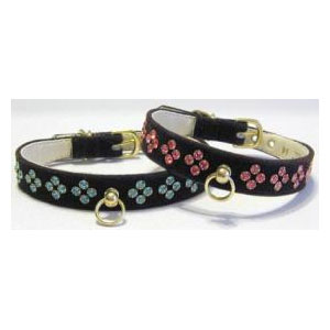 crystal dog collar