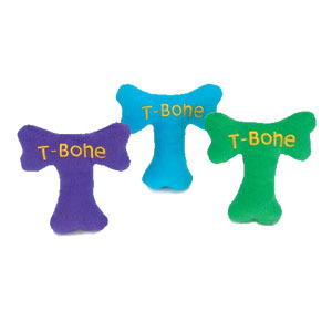 T fashion bone dog toy