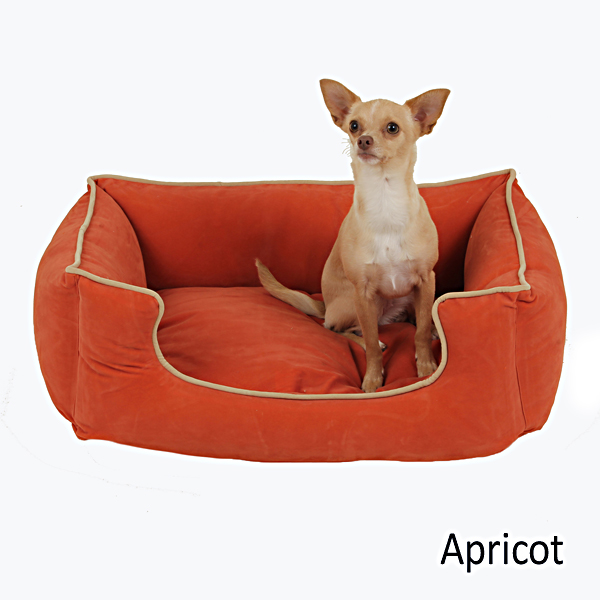 Low Profile Microfiber Kuddle Lounge Dog Bed