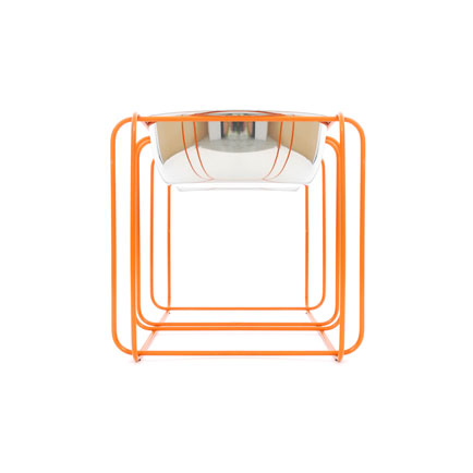 Wire and Dine Stand - Orange