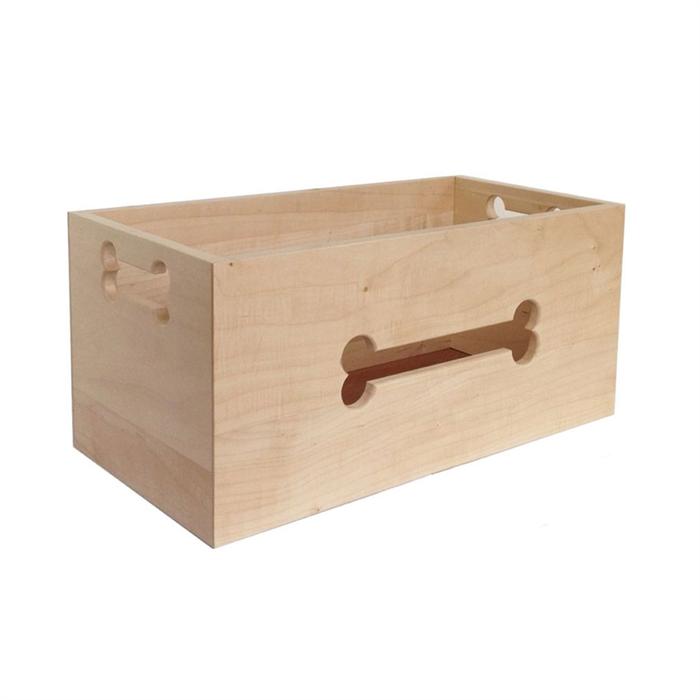 wooden toy crate