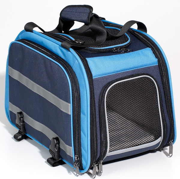 Nantucket Bike Basket Expandable Pet Carrier