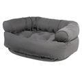 Double Donut Dog Sofa: Tattersal
