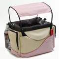 Deluxe TagALong Pet Bike Basket - Pink
