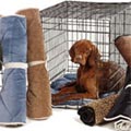 crate mat, travel mat, quilted mat